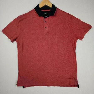 Rodd & Gunn‎ Mens Polo Shirt Short Sleeve XL Garnet Sport Fit Golf Casual READ